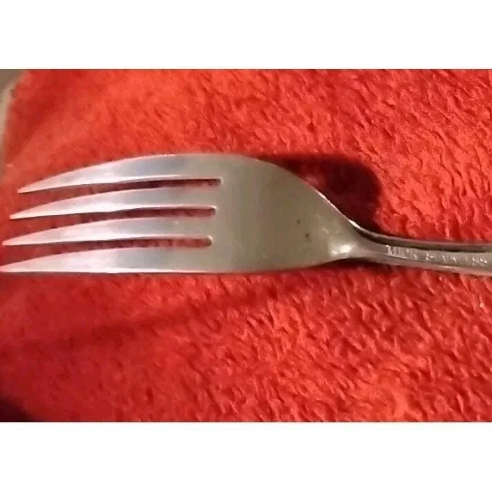 Vtg Salad Fork MCM Oneida MIDSUMMER Stainless Steel silverware discont'd 1 pc
